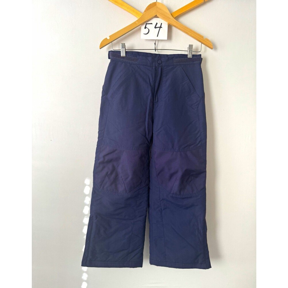 L.L.Bean Unisex Insulated Snow Pants Navy Winter Ski Outdoor Size 8